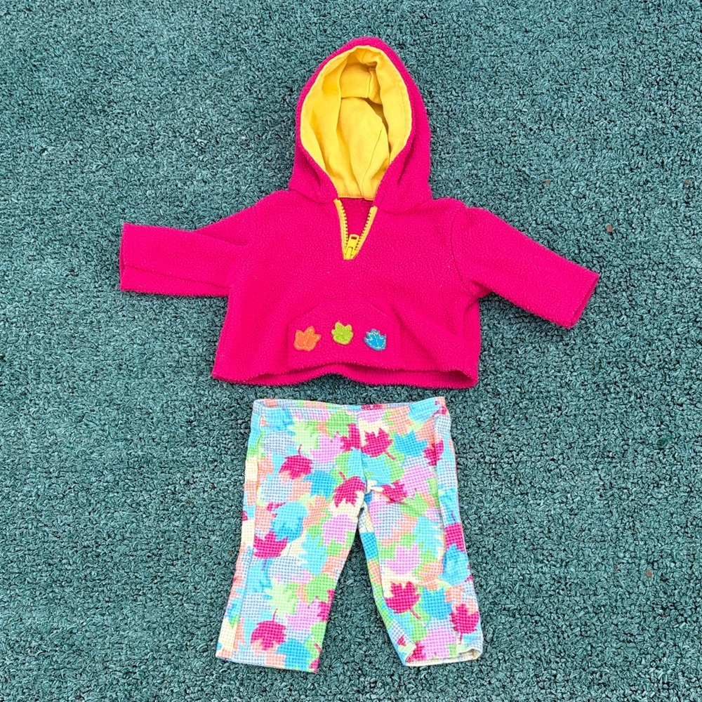 Bitty Baby Fall Leaf outfit